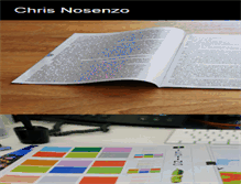 Tablet Screenshot of chrisnosenzo.com